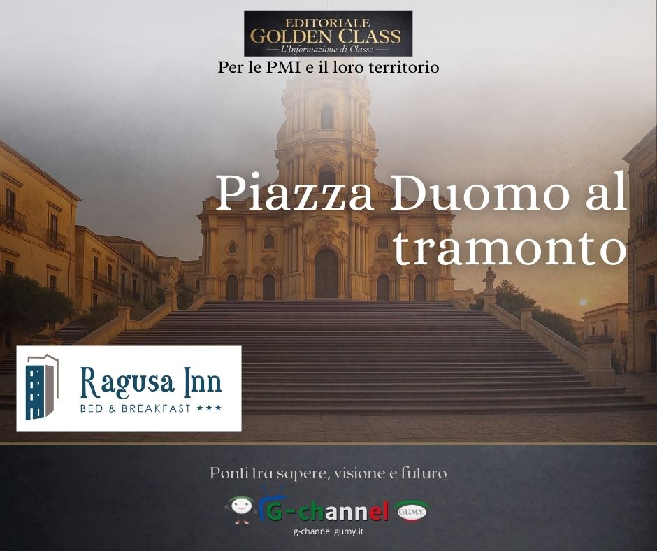 Piazza Duomo al tramonto